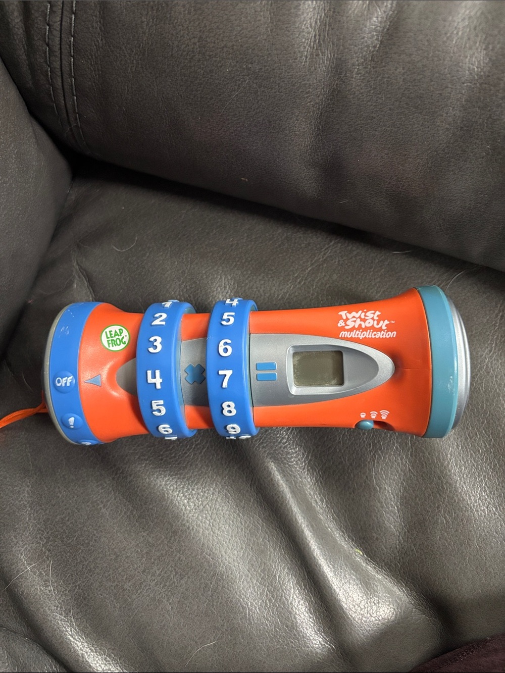 LeapFrog Twist & Shout Multiplication Learning Toy -Orange & Blue